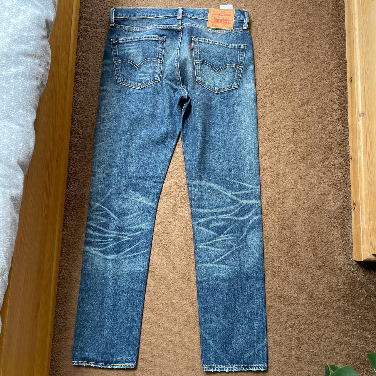 Blue Levi’s Jeans in Perfect Condition, Never... - Depop