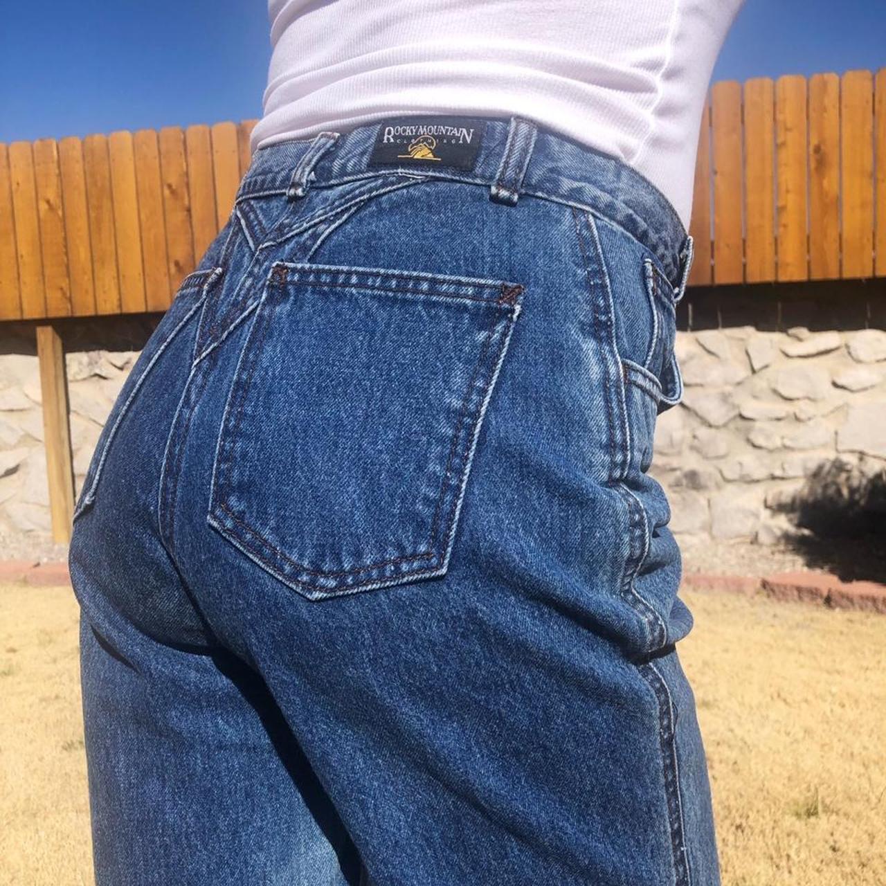 vintage 90s Rocky Mountain jeans. amazing western... - Depop