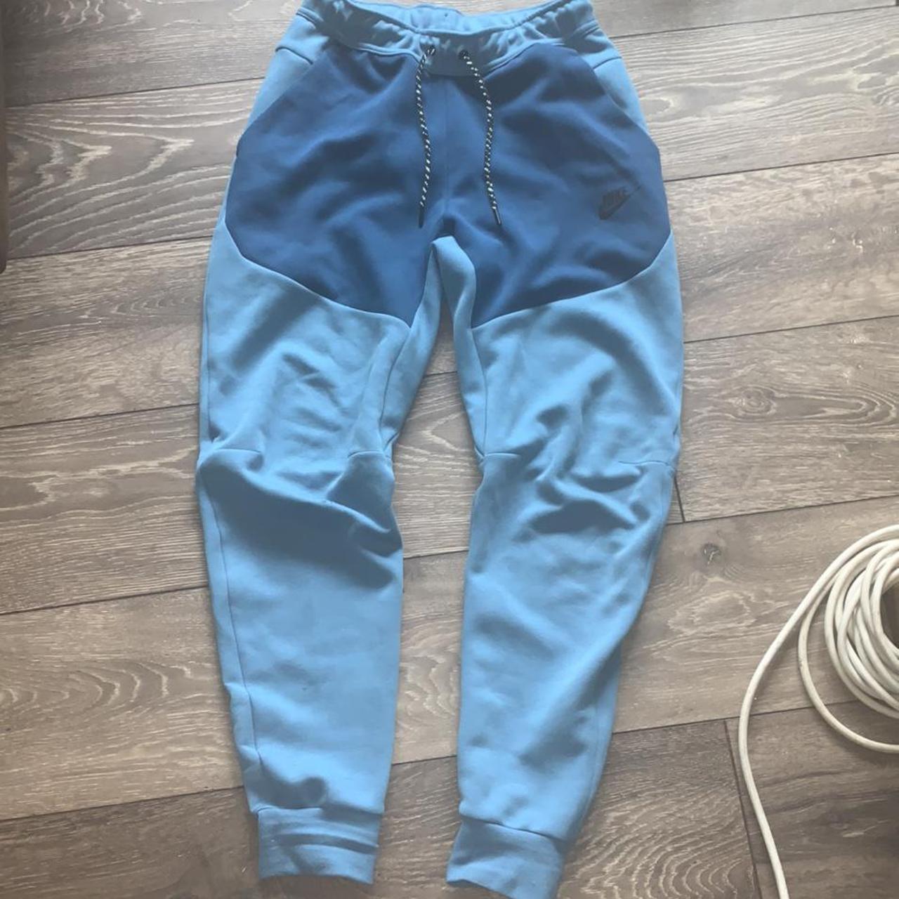 Nike tech fleece joggers Dutch blue #N#JOGGERS... - Depop