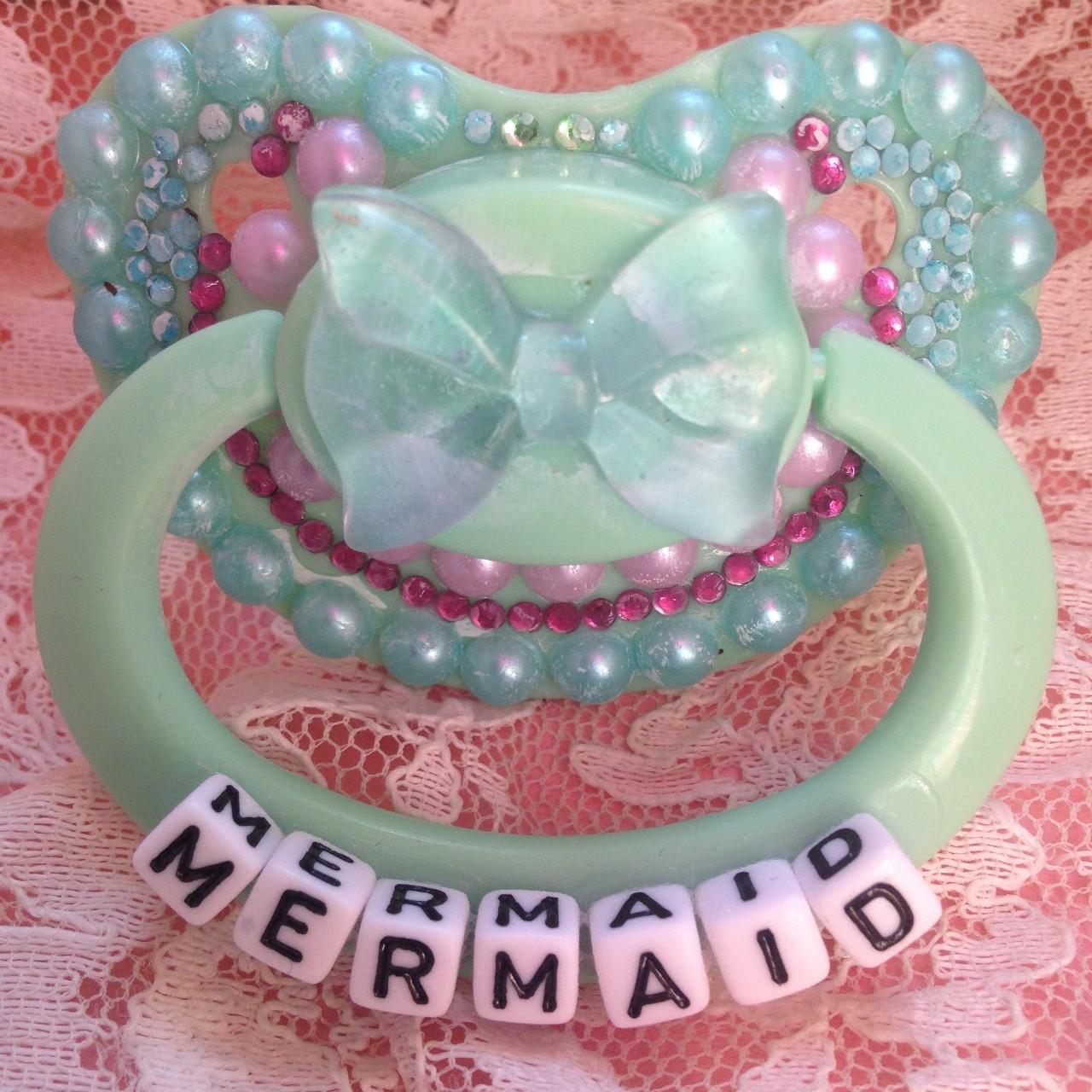 Mermaid fashion pacifier