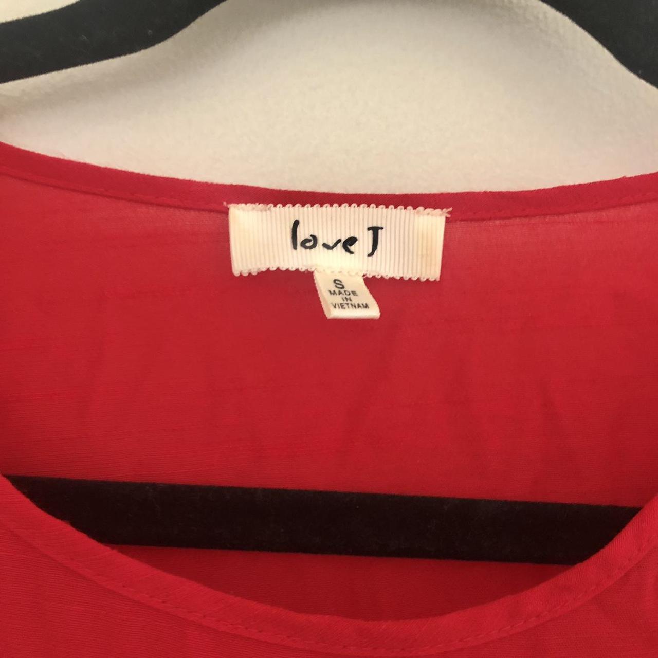Love J Women's Red Bodysuit Depop