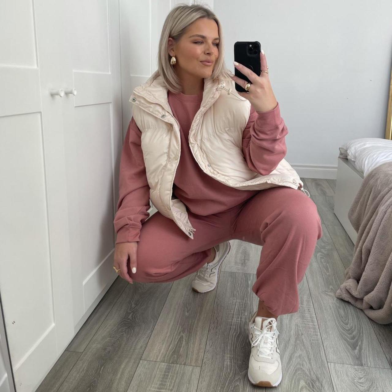 plt pink velour tracksuit