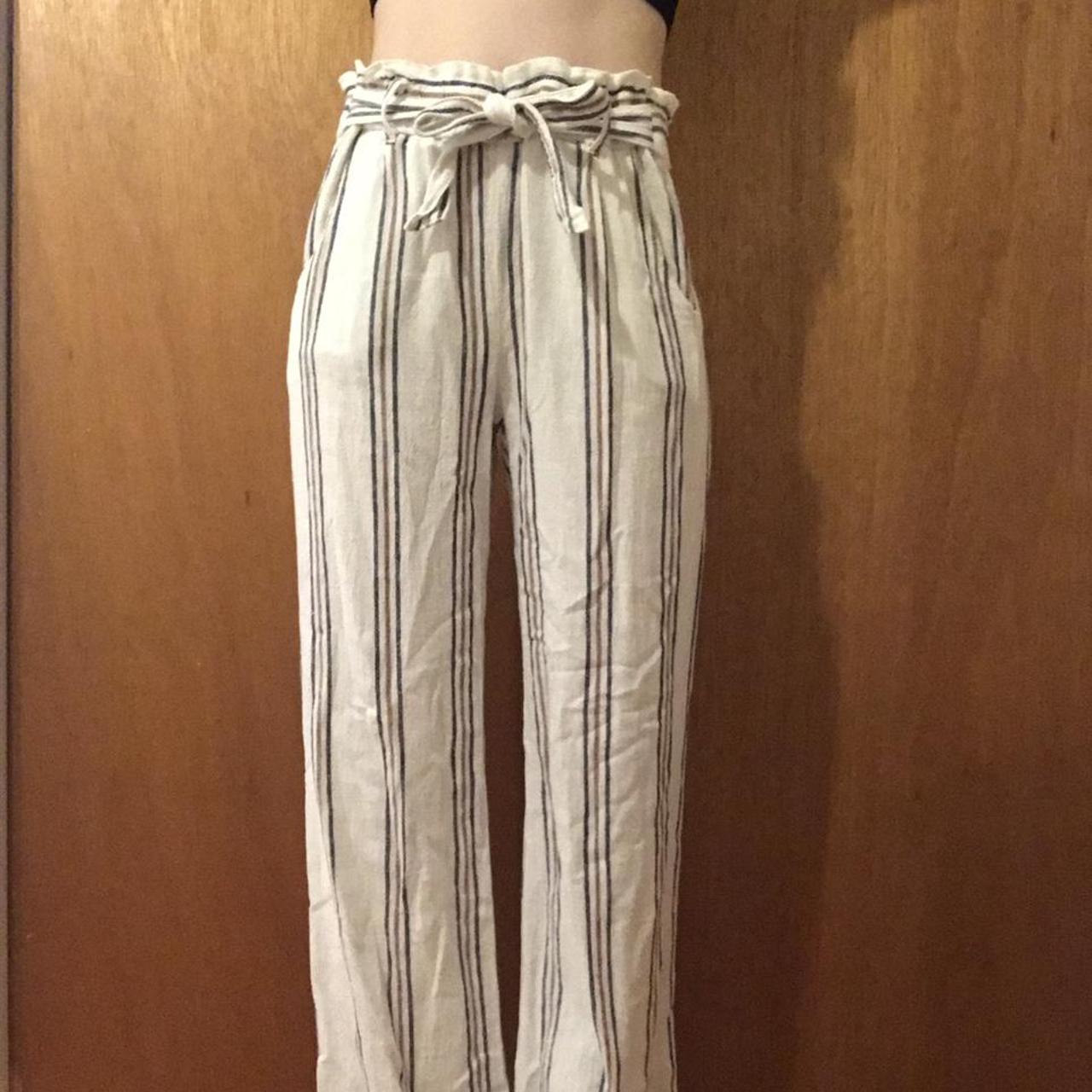 Striped on sale beach pants