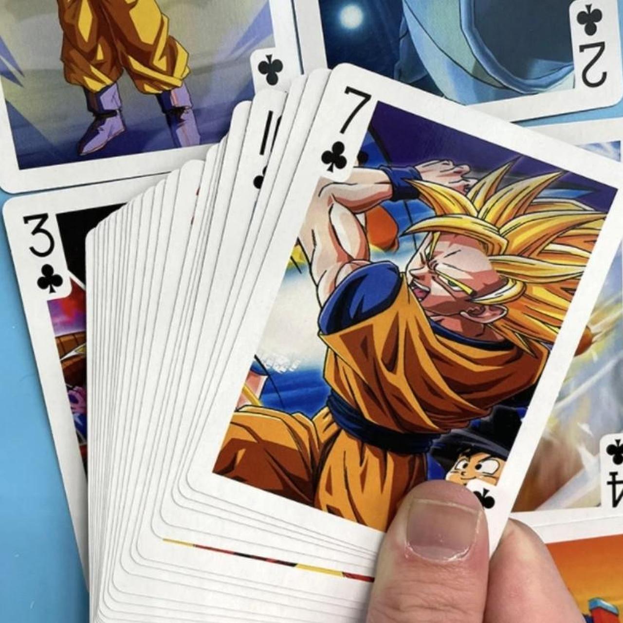 Dragon Ball Z Playing Cards Anime Poker Game Goku