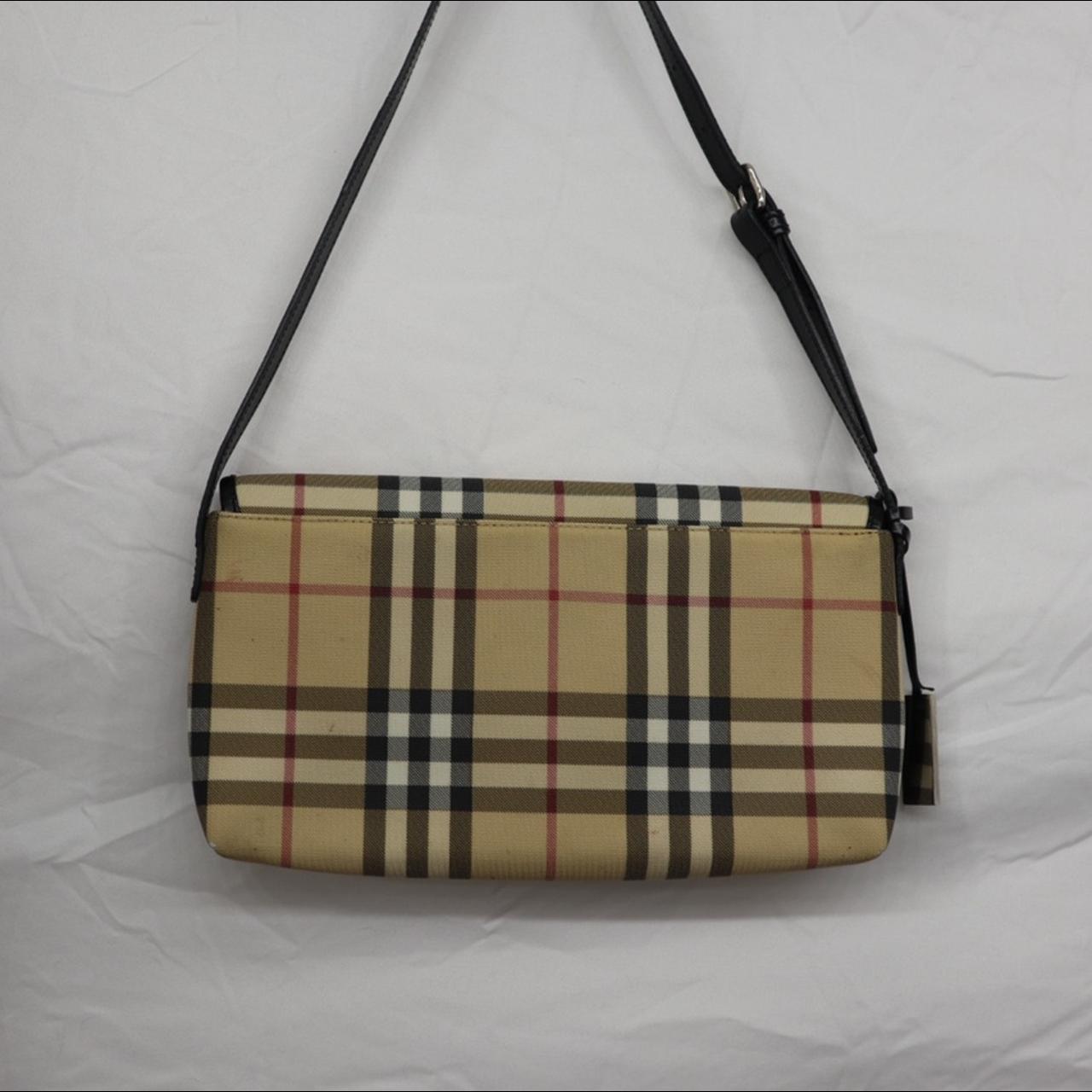 Authentic Vintage Burberry Baguette Purse DM... - Depop