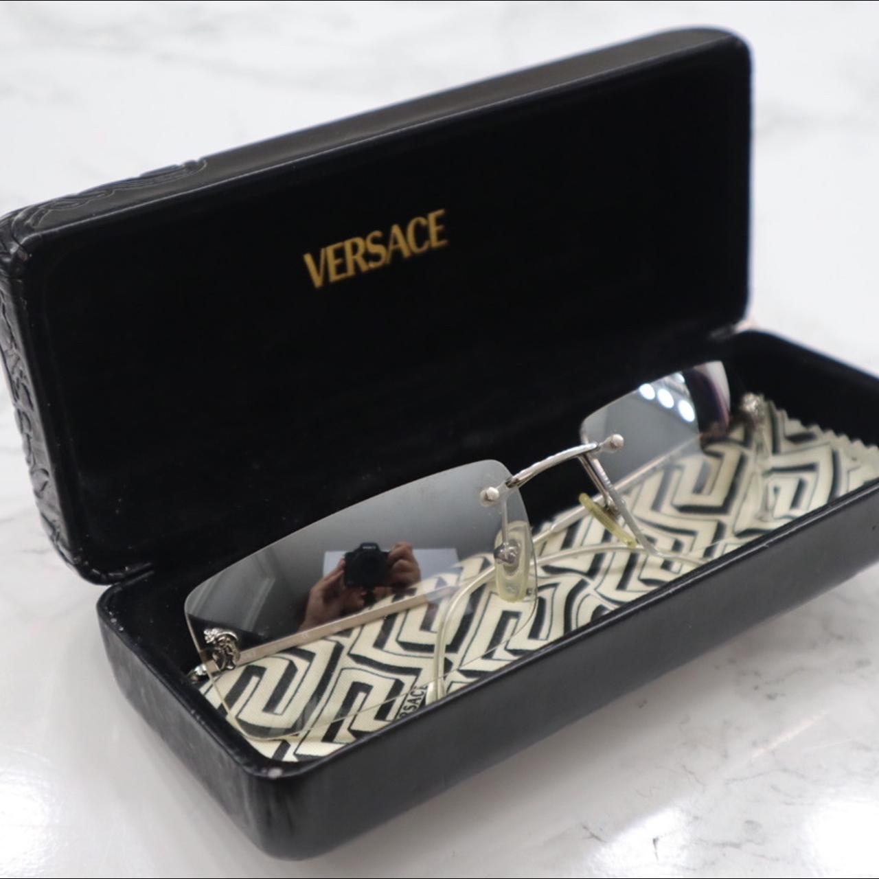 Versace Men's Sunglasses Depop