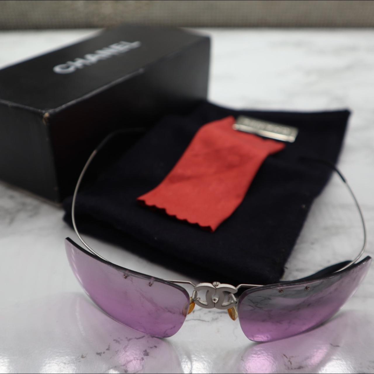 Sunglasses CHANEL CH5492 1461/S1 54-19 Purple in stock | Price 316,67 € |  Visiofactory