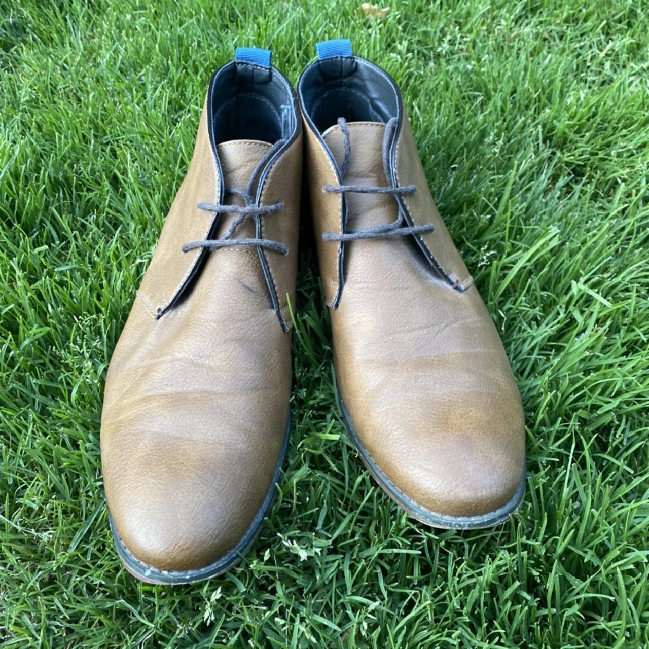 River Island Men's Brown Boots Depop