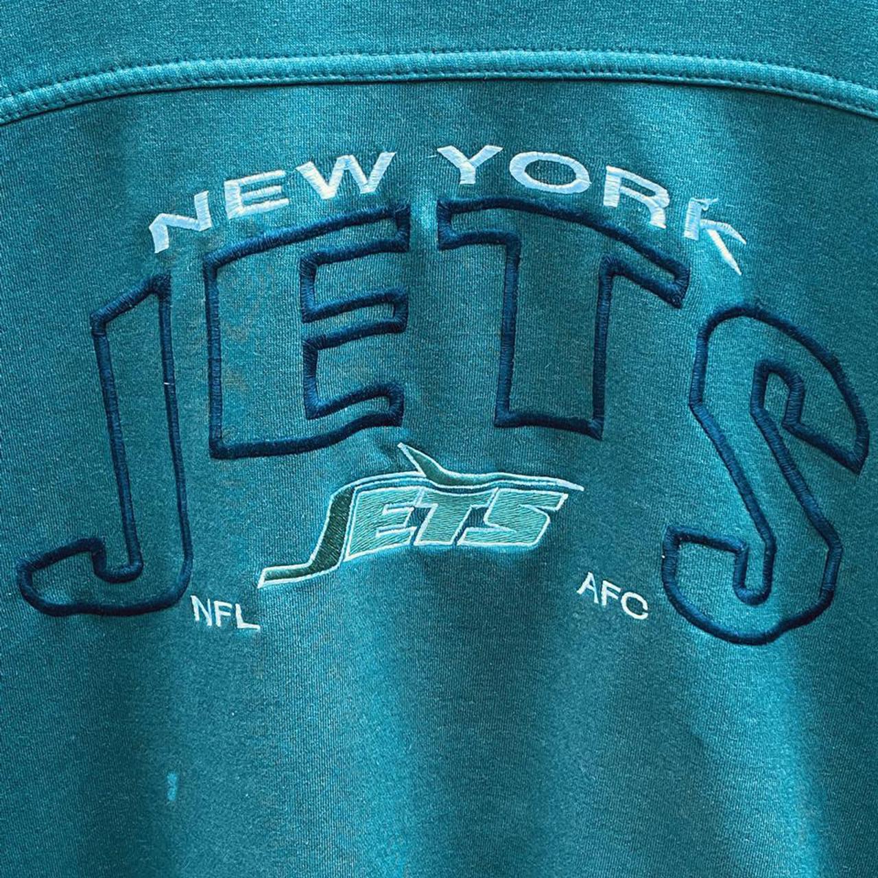 vintage New York jets sweatshirt Vintage Salem - Depop