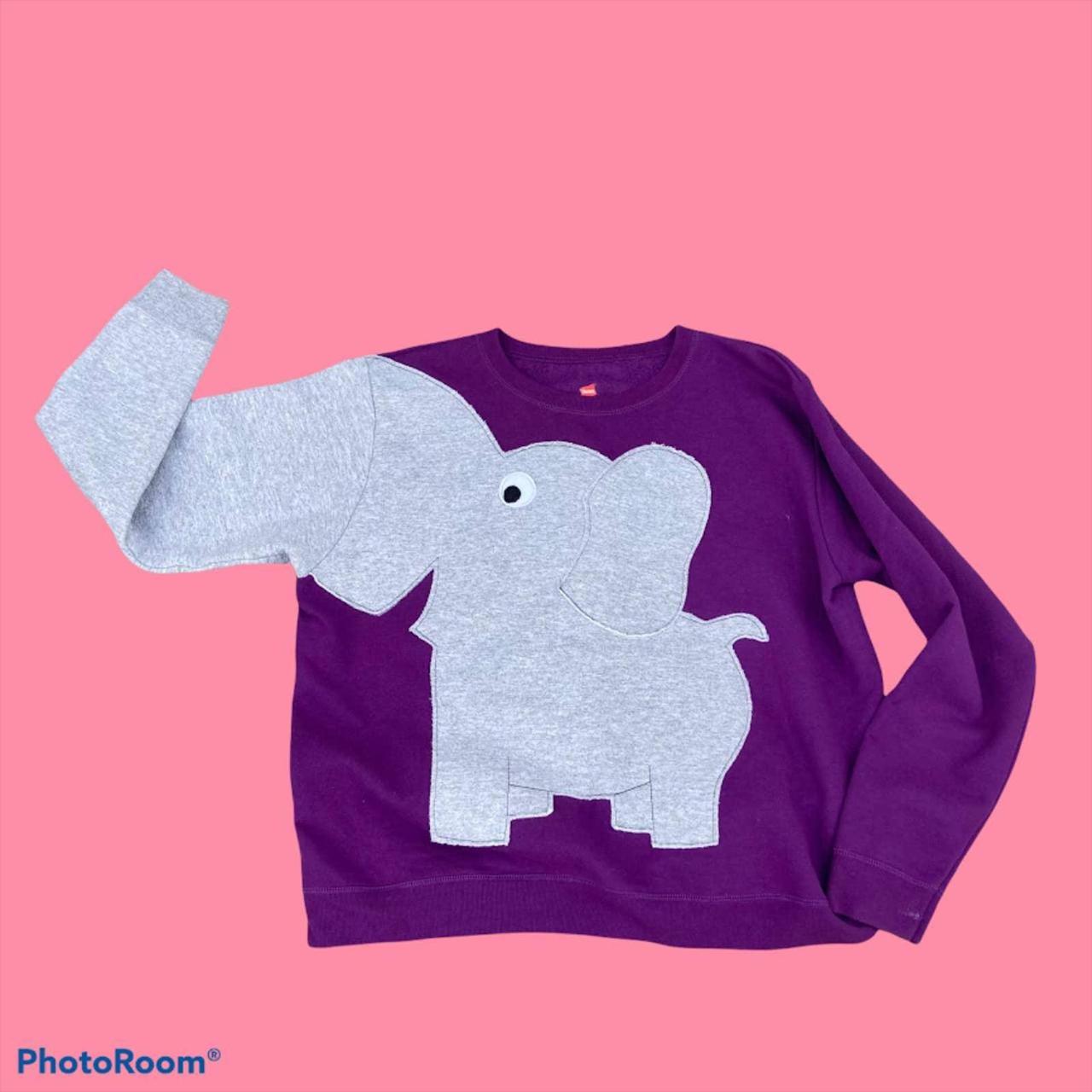 elephant sweater trunk sleeve