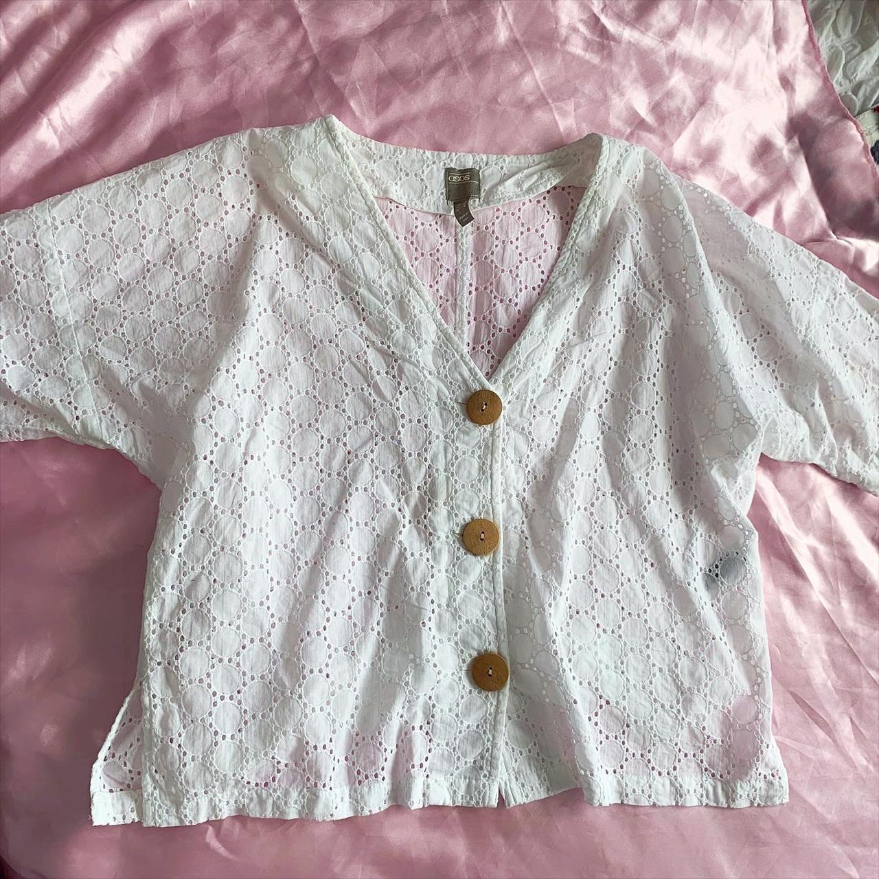 ASOS Women's White Shirt | Depop