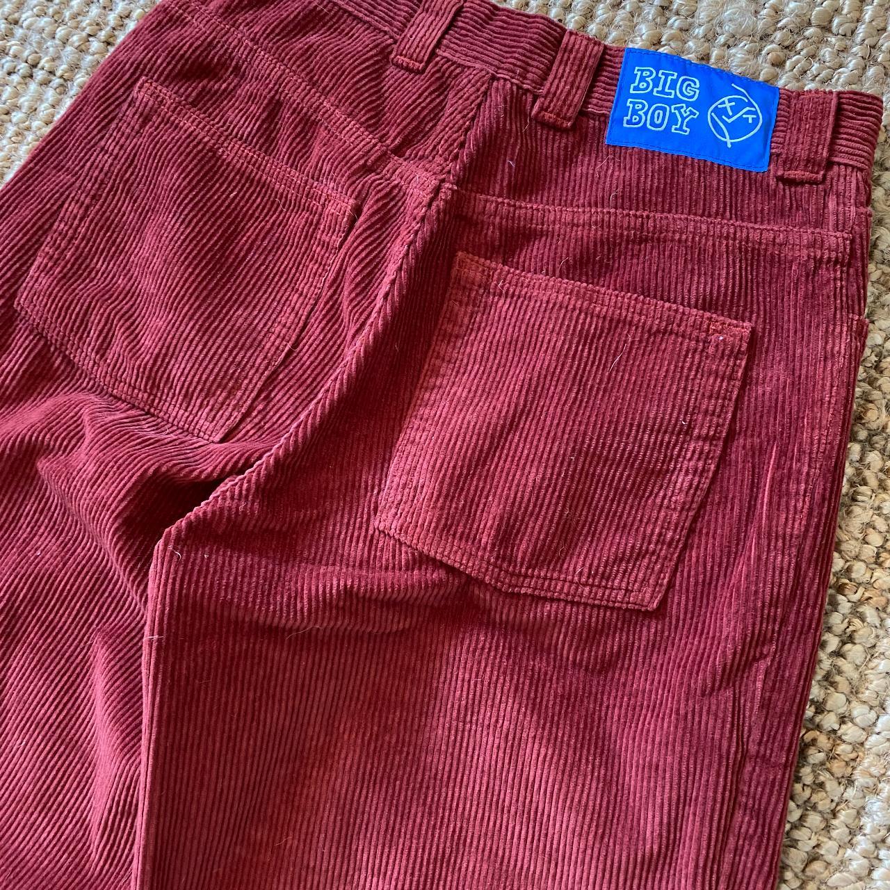 Polar big best sale boy jeans red