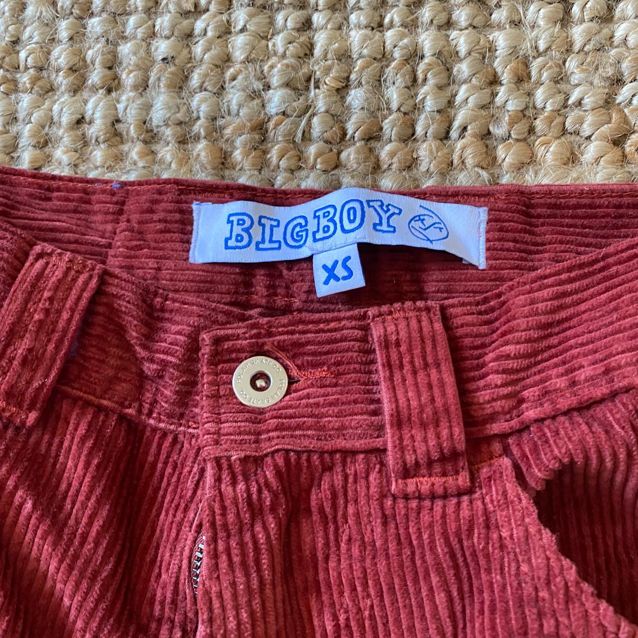 Polar Big Boy pants XS Brick red cords. Only worn... - Depop