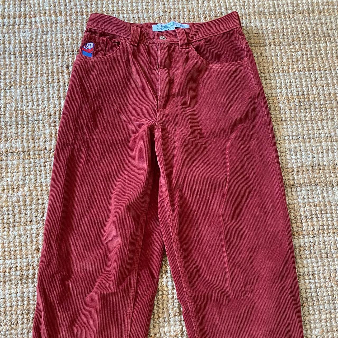 Polar Big Boy pants XS Brick red cords. Only worn... - Depop