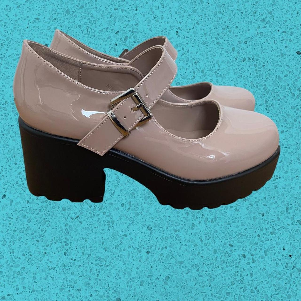 Koi footwear Mary Janes! Size 4. New. Vegan leather... Depop