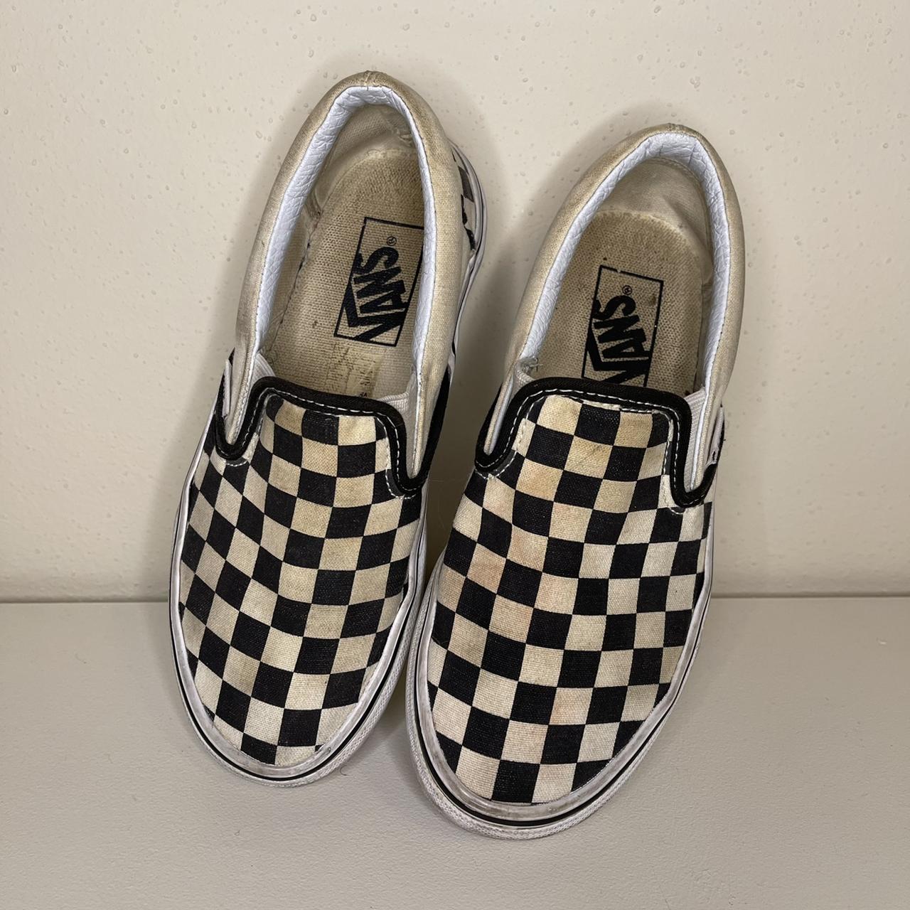 Checkerboard vans store size 5