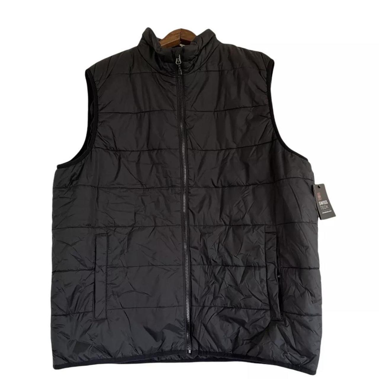 Vest: Brand: Swiss Tech, Color: Black, Size: S/CH... - Depop