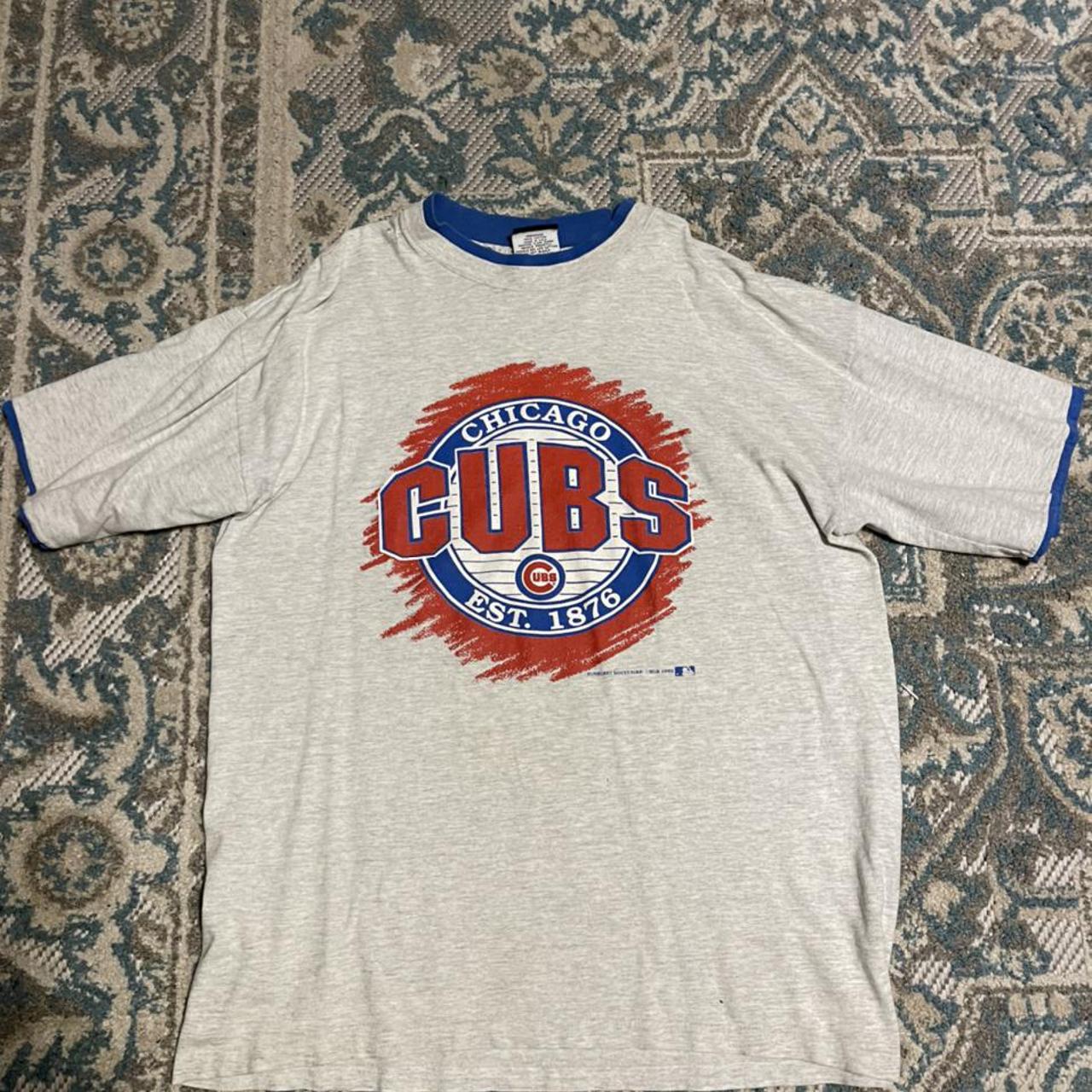 Vintage 90s Chicago Cubs Jersey Size: XL Open to - Depop