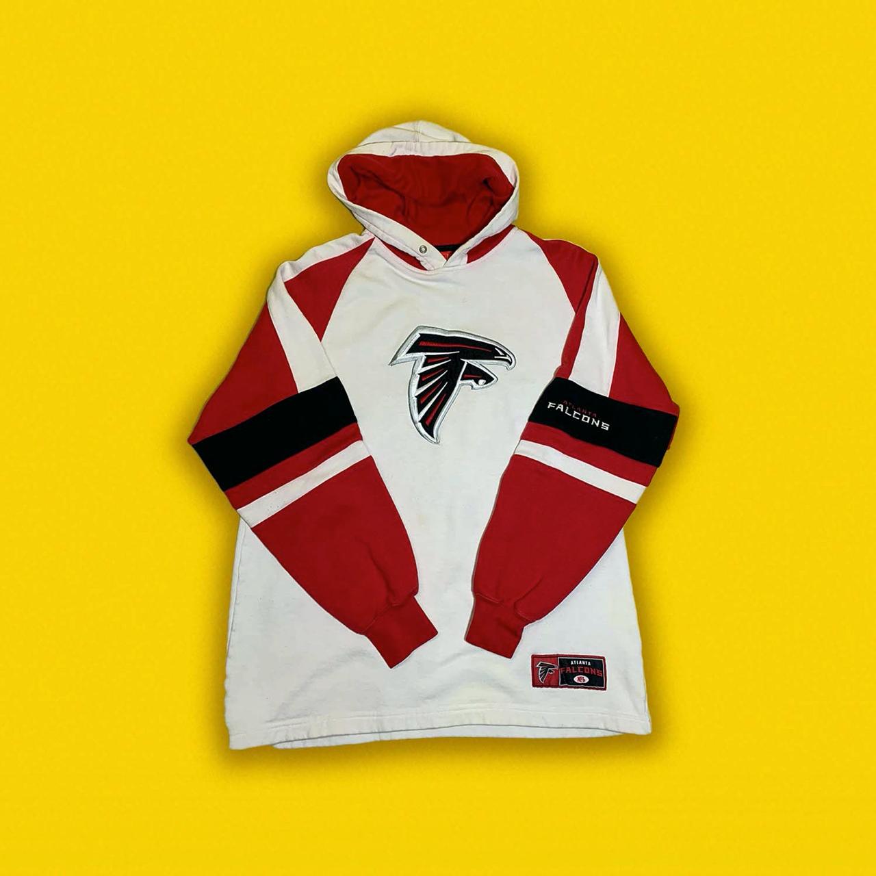 Mitchell and Ness Atlanta Falcons sweatshirt good - Depop