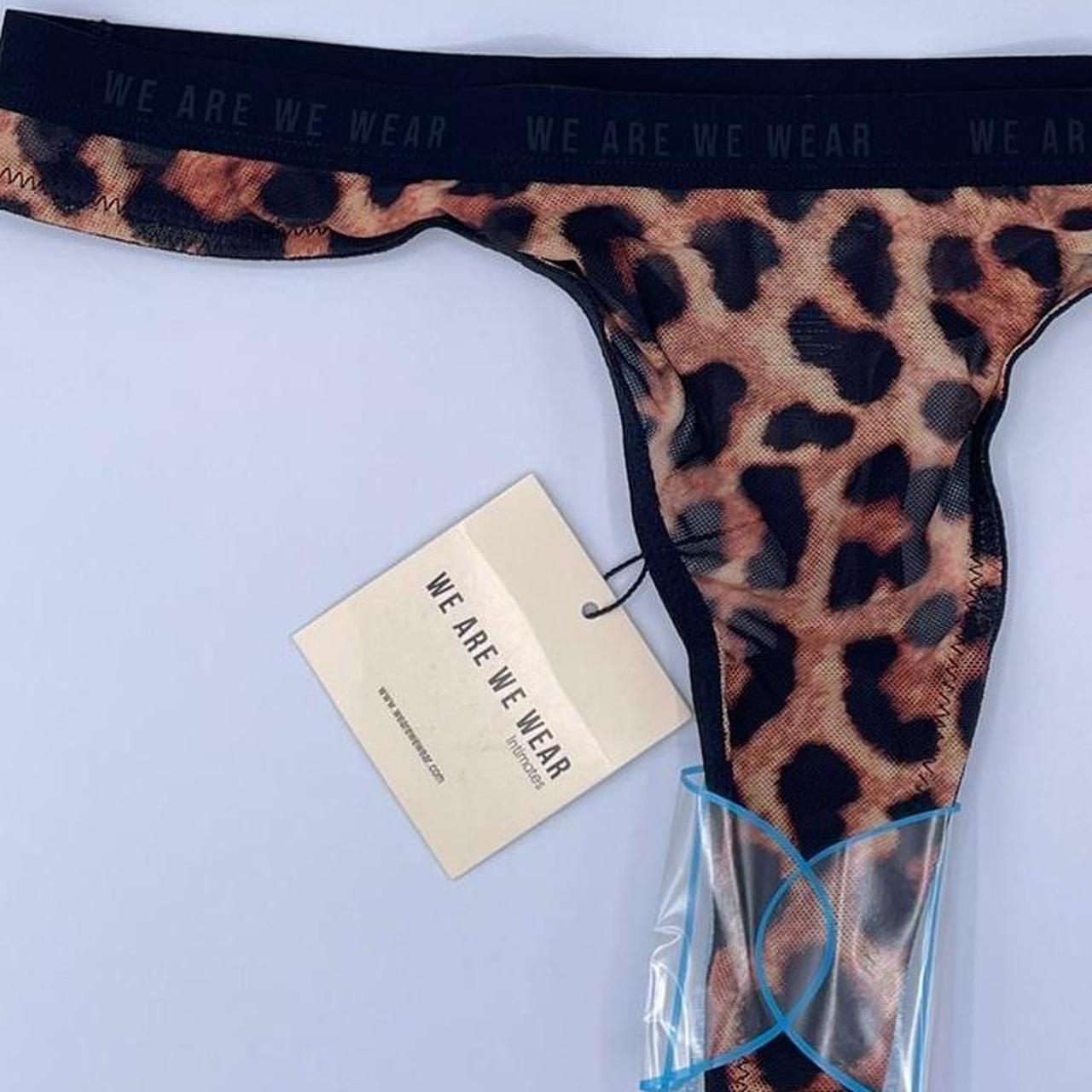 Urban Outfitters Women's Brown and Black Panties Depop