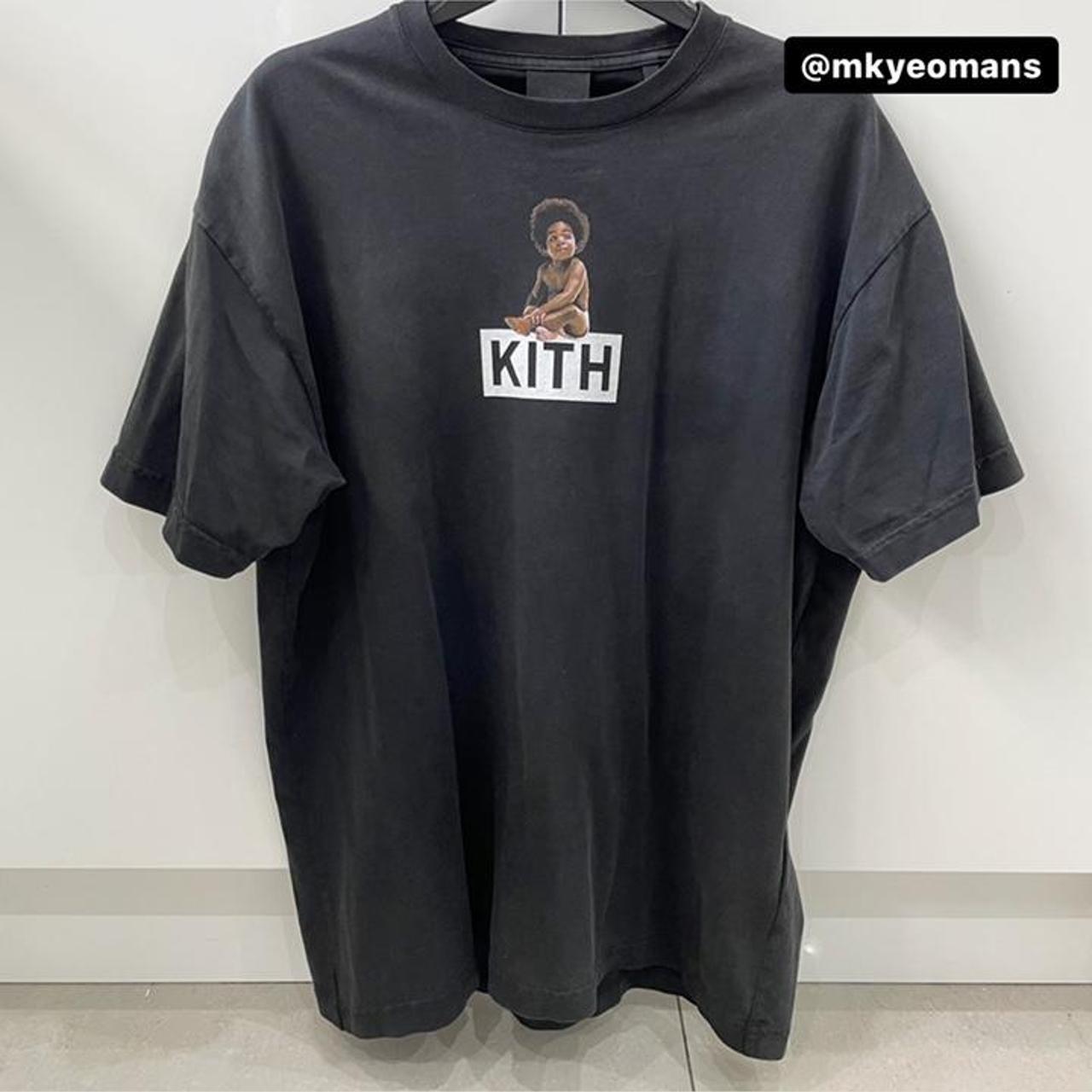 即購入 KITH BIGGIE GIMME THE LOOT L/S TEE BLACK - トップス