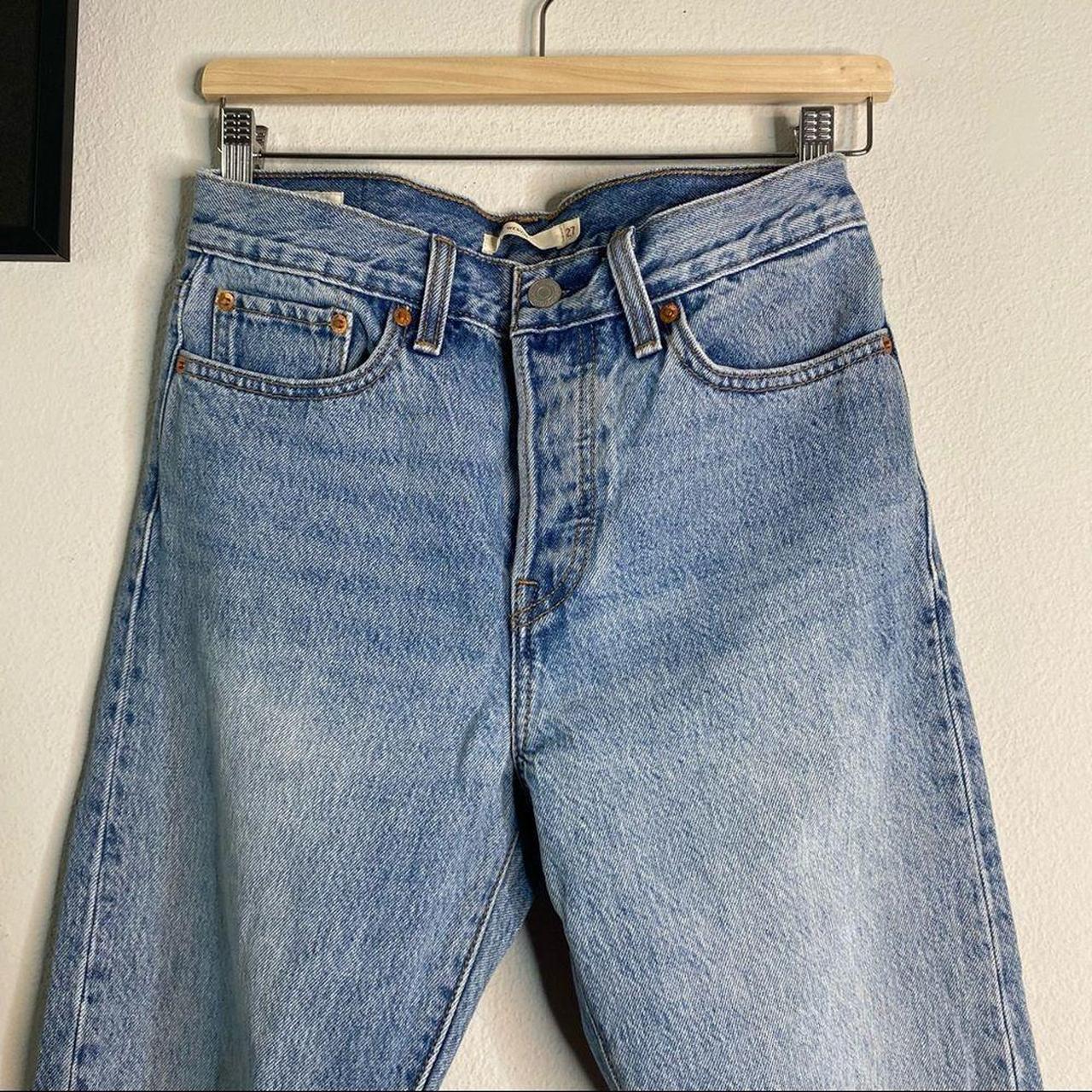 Classic coveted wedgie style denim jeans from... - Depop