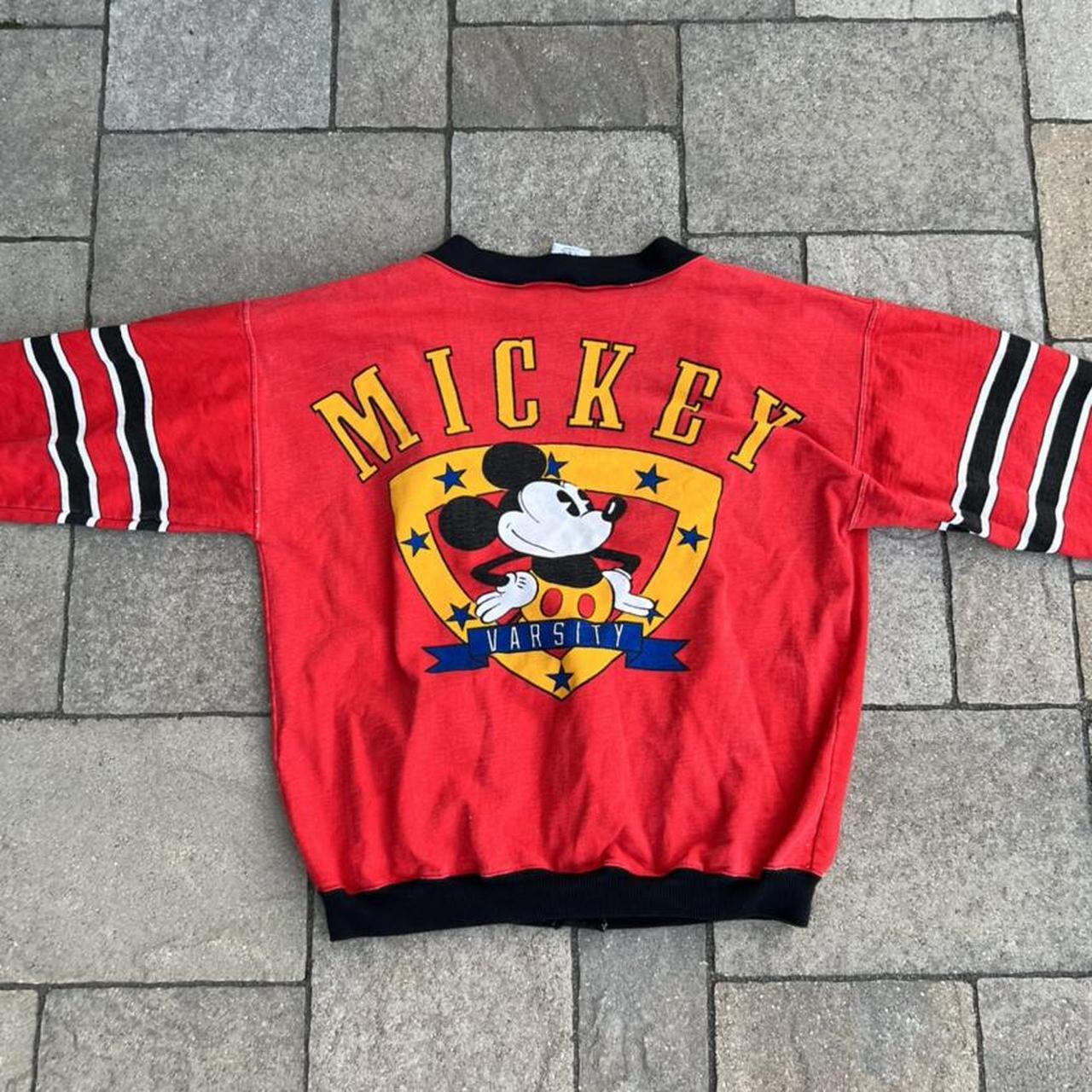 90’s Mickey Mouse Button up 🛁ALL CLOTHING IS... - Depop