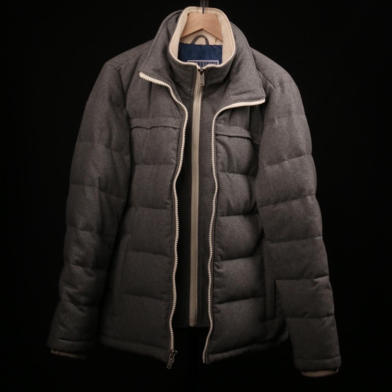 Guess double zipper winter coat/jacket coat... Depop