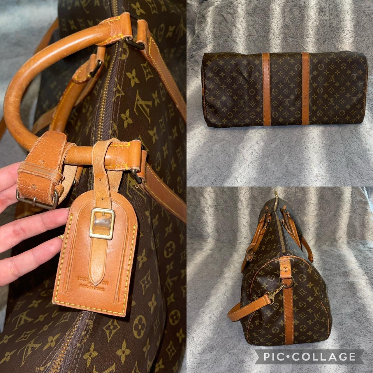 Louis Vuitton Bandouliere 55 Beautiful duffel bag - Depop