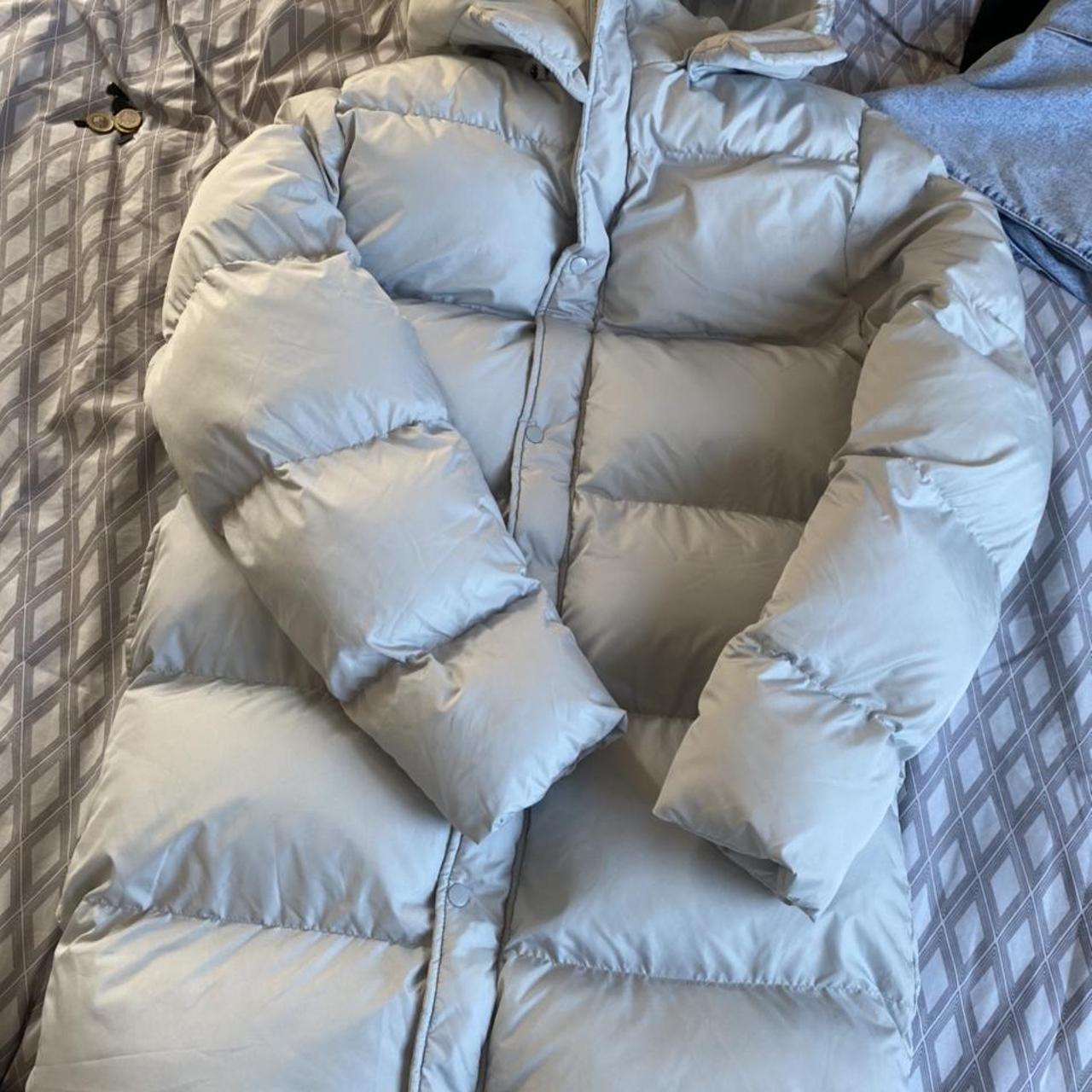 ASOS tall long puffer Large Bought last year and... - Depop