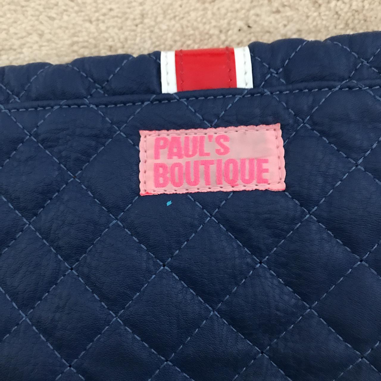 PAUL's BOUTIQUE BLACK BARREL BAG WITH DIAMONTE - Depop