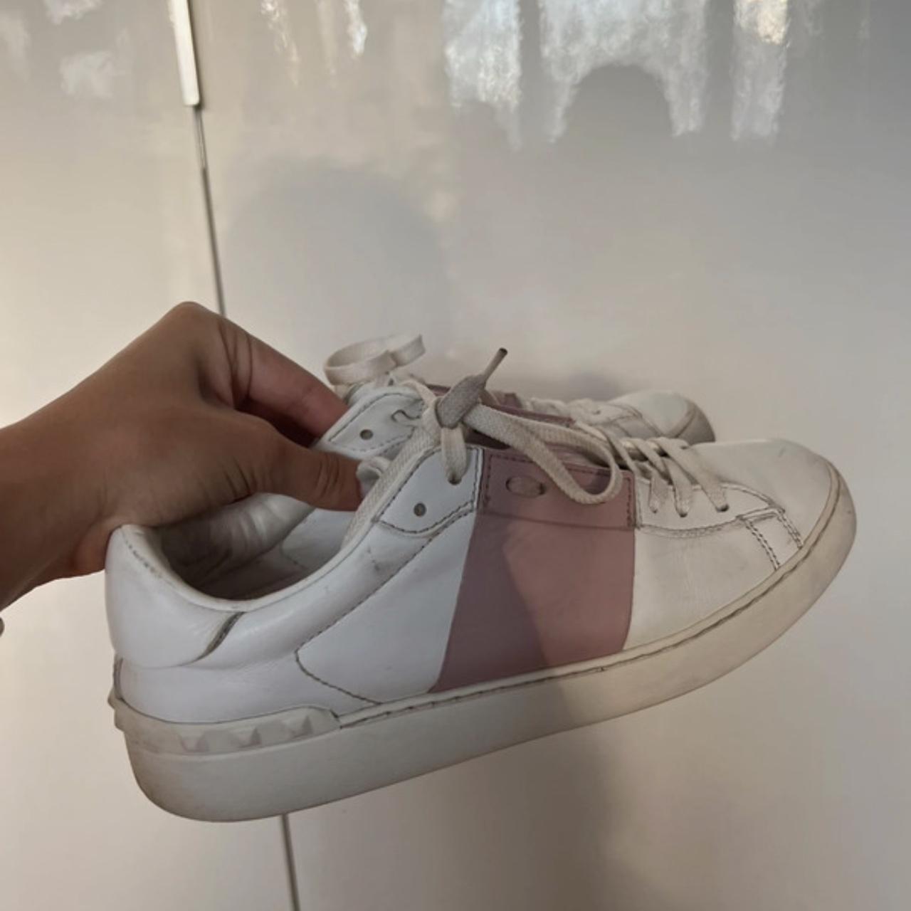 mens pink valentino trainers