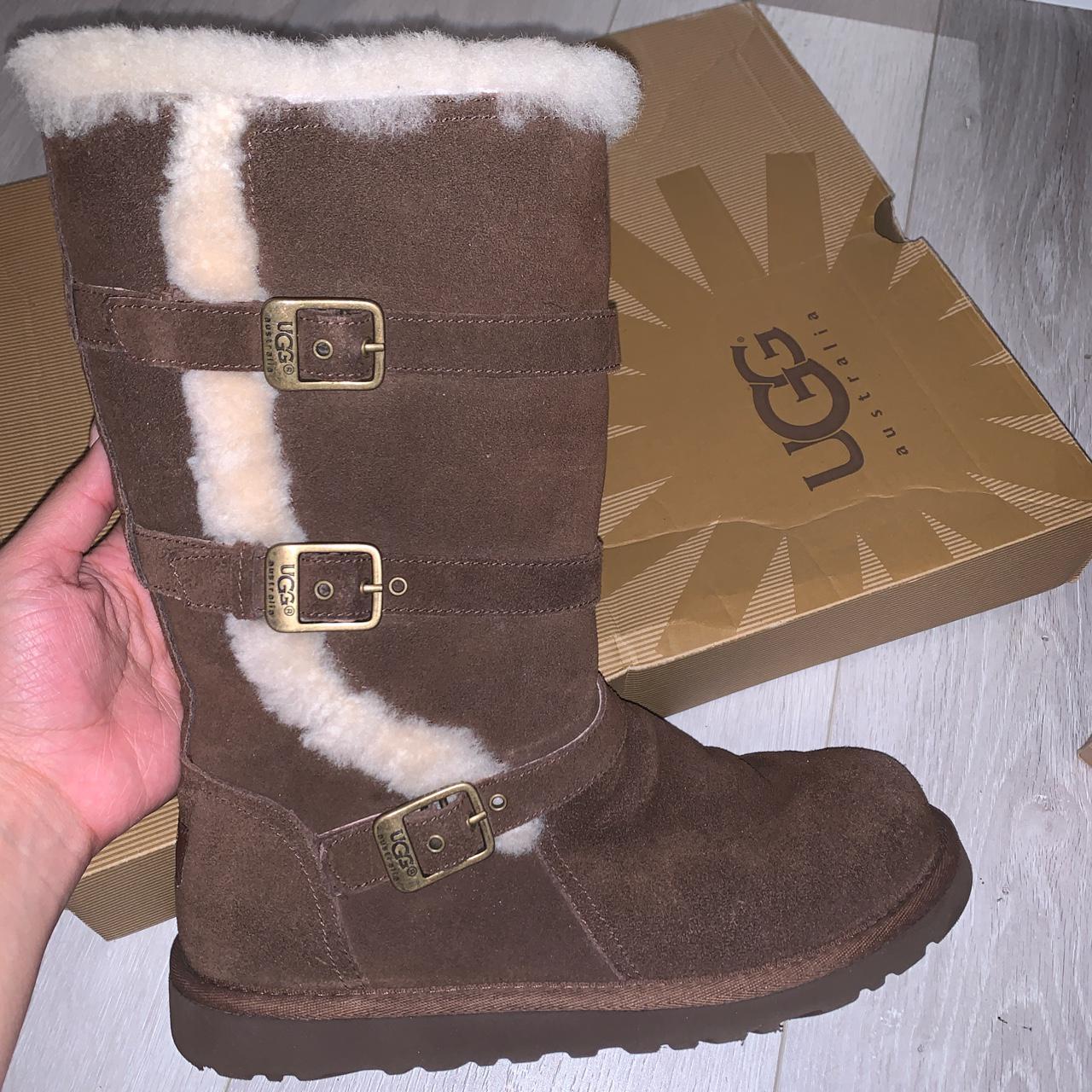 Ugg Boots . Uggs Australia boots with buckles... - Depop