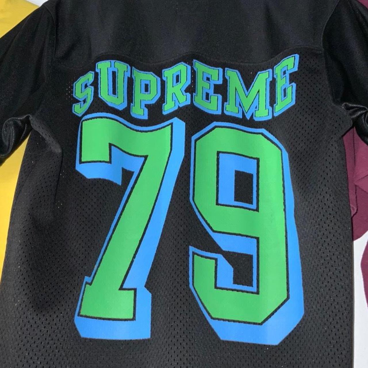 Supreme Diamond Ribbed Football Jersey Fall/Winter... Depop