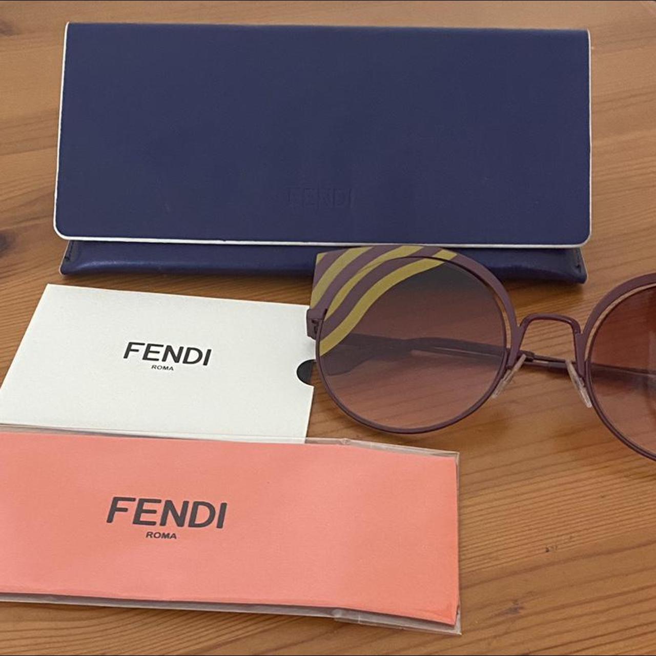 fendi pink sunglasses