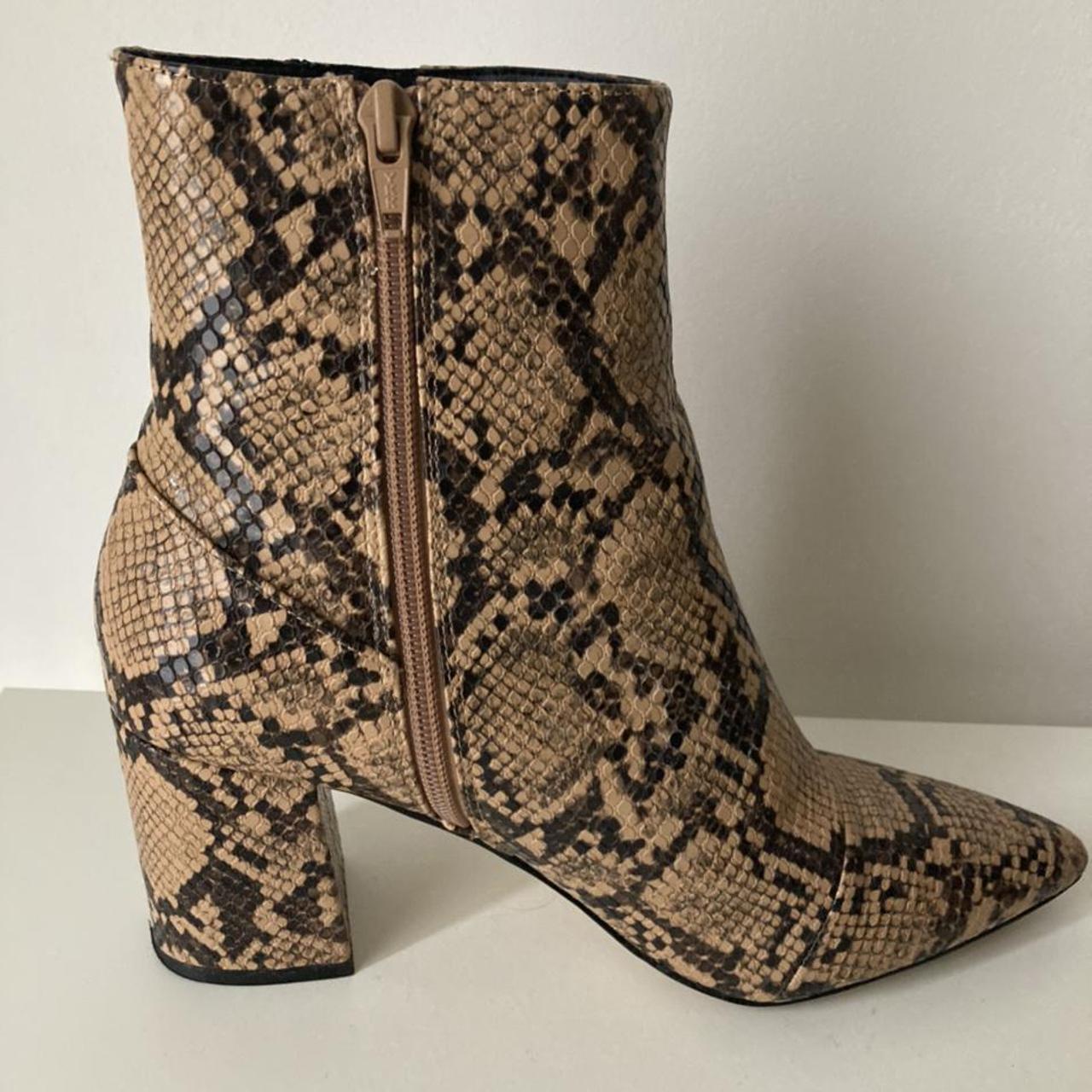 Office snake print on sale boots