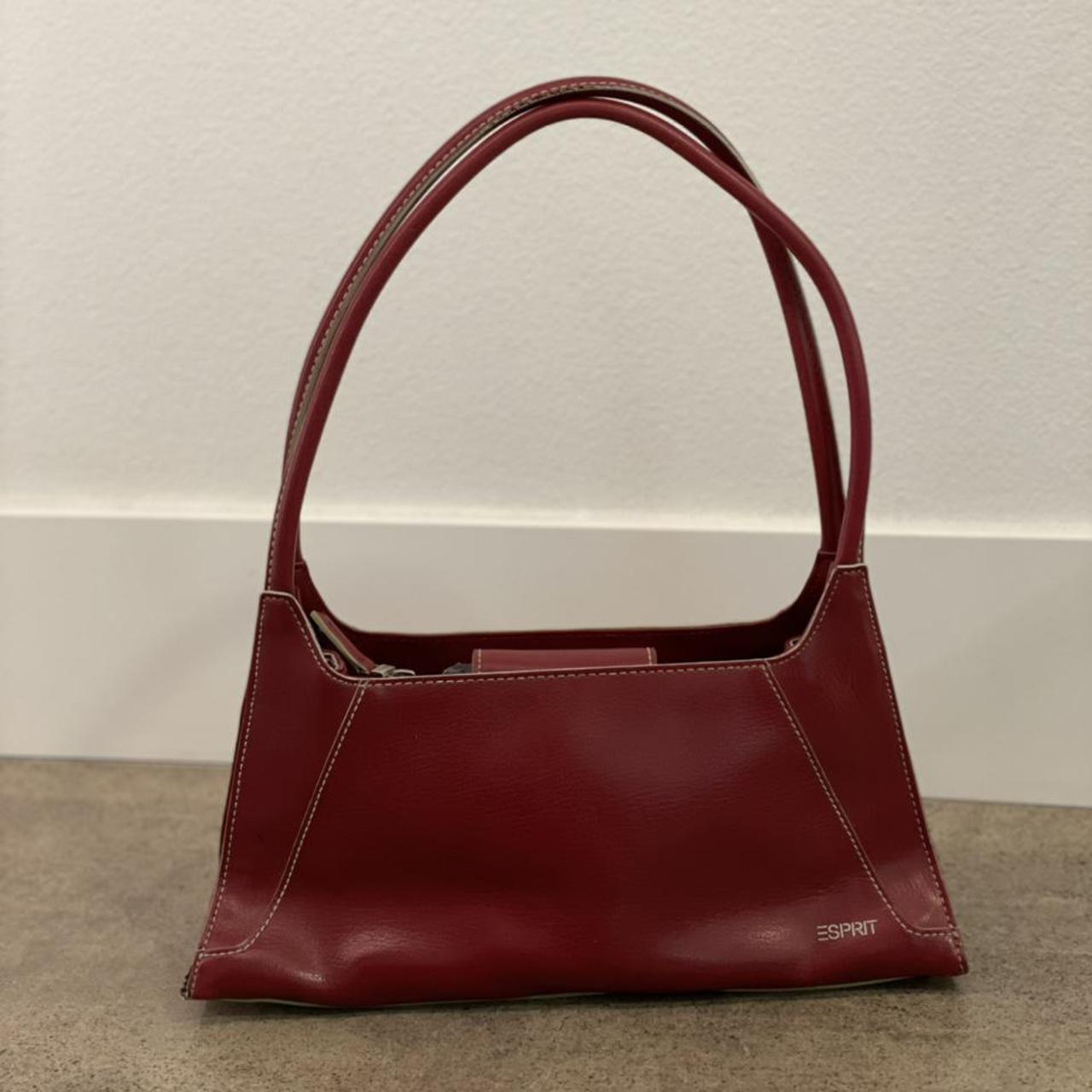 Espirit Women's Red and Burgundy Bag