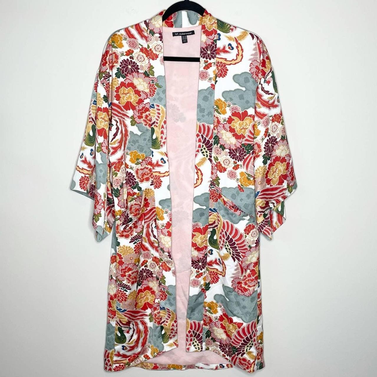 trf outerwear kimono