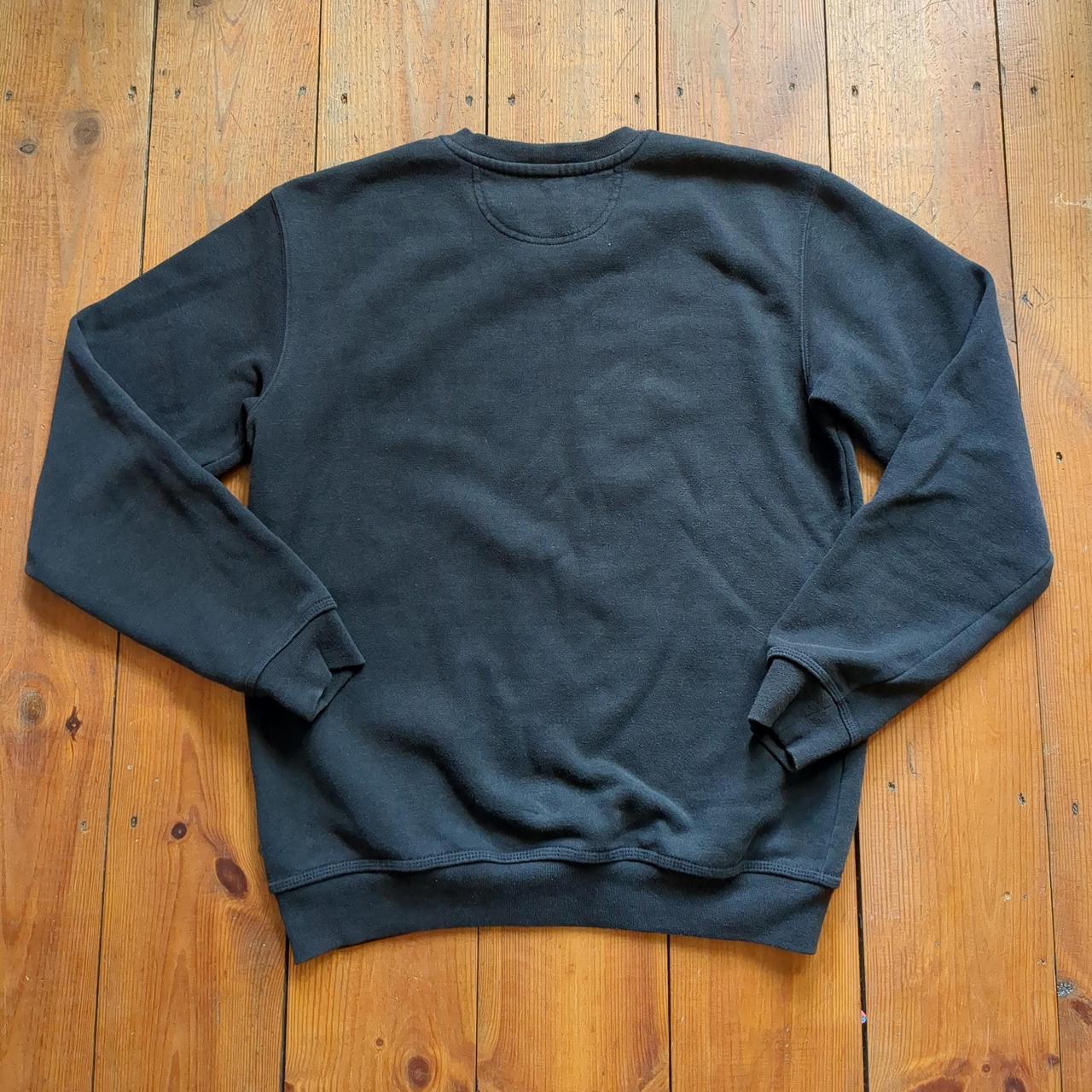 Black faded Carhartt jumper - Size Small but fits... - Depop