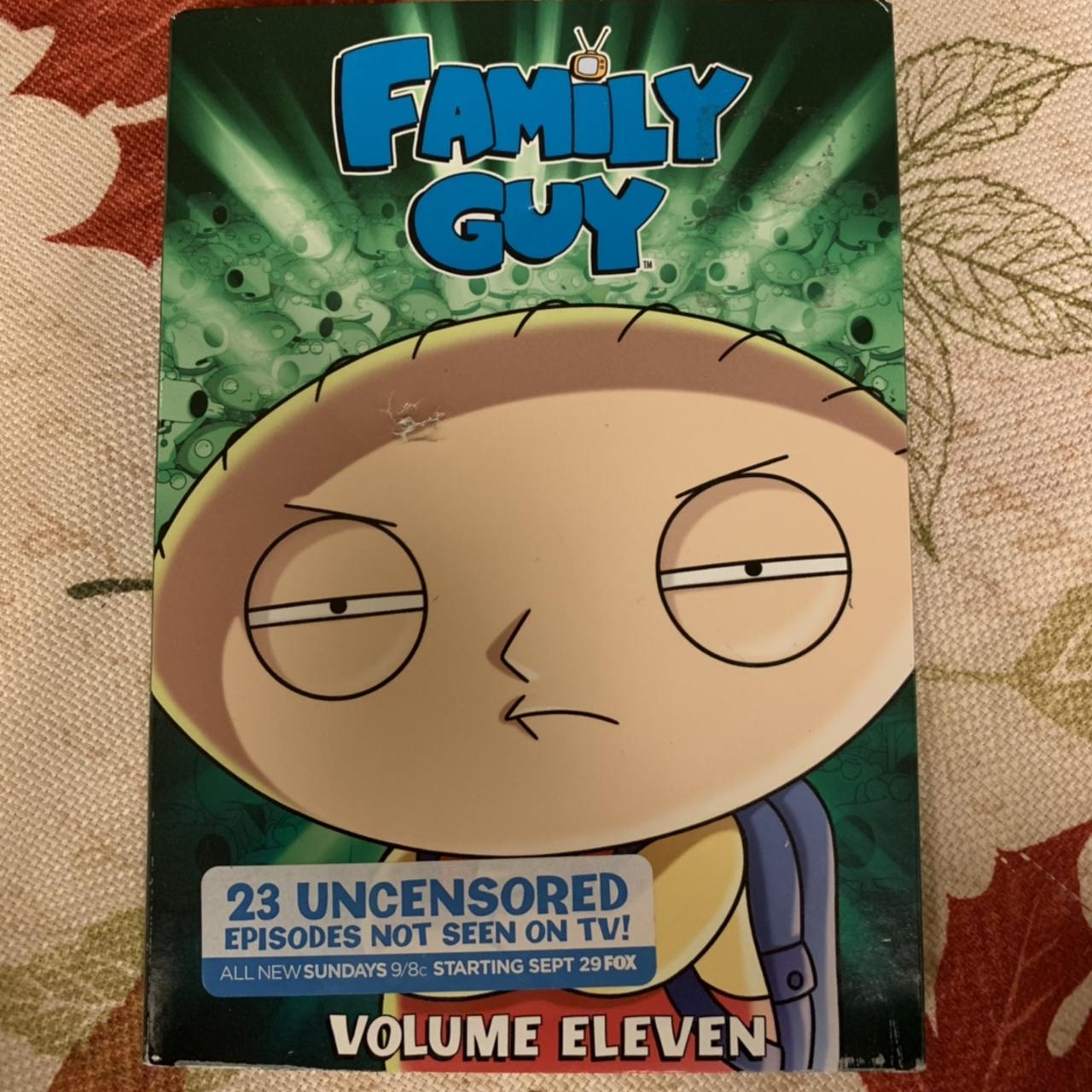 Family Guy Volume 11 used. DVDs are not scratched... - Depop