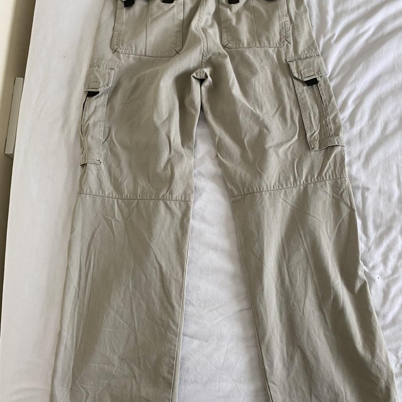 Next Men's Cream Trousers Depop