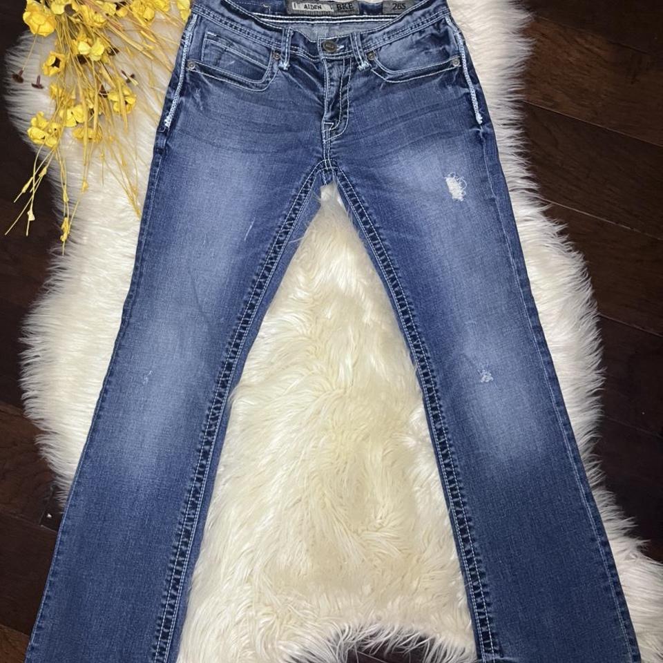 J. Brand Made in USA Distressed Aiden Jeans 5 Pocket - Depop