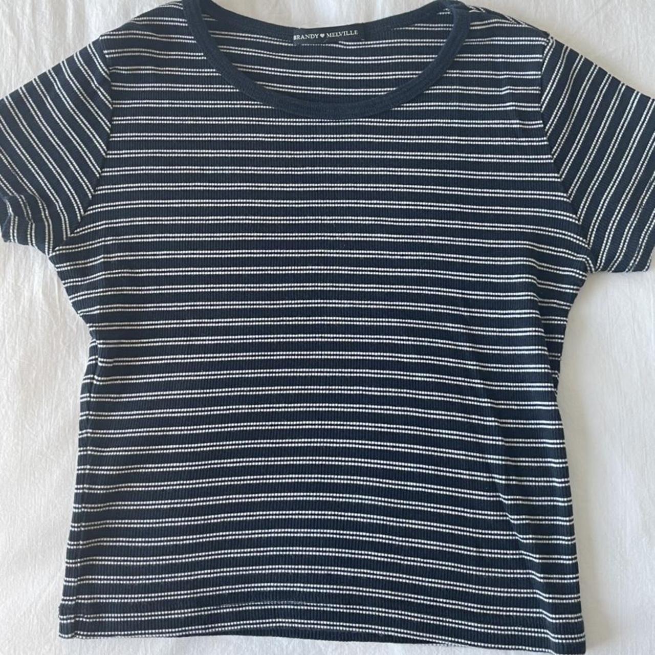 Brandy Melville Stripped Top #BrandyMelville #Top - Depop