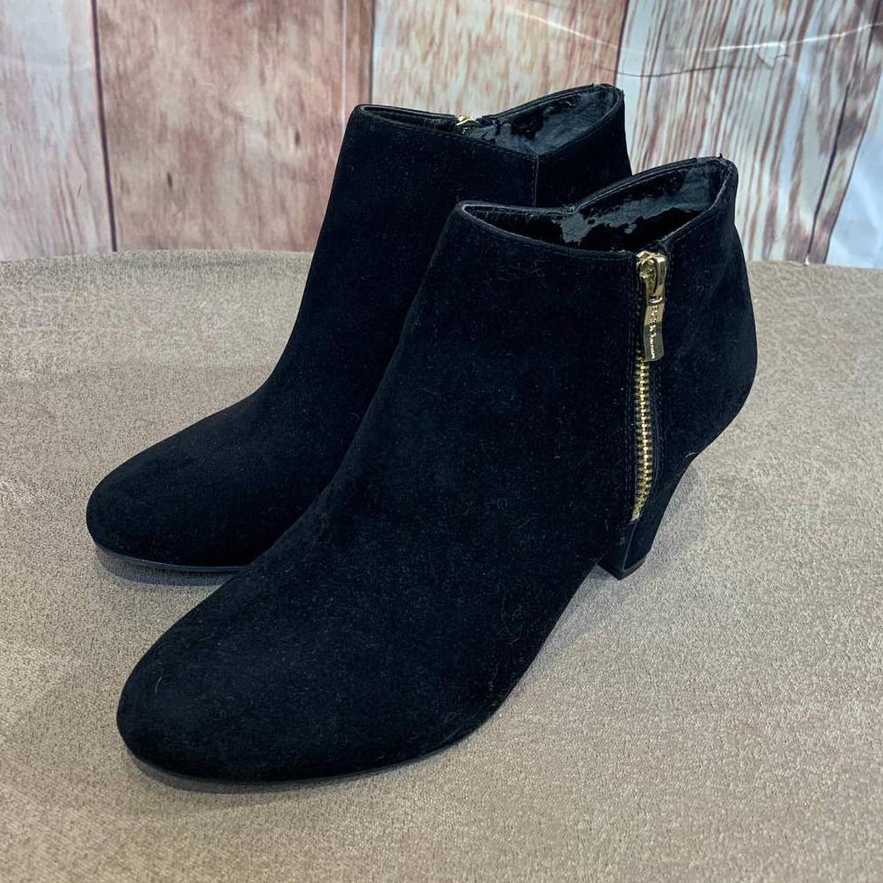 BCBG US 8 Daion Black Suede Shooties Booties High