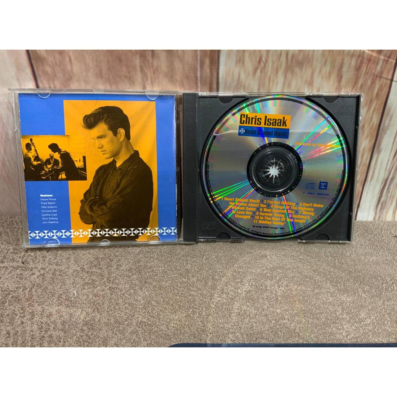 1989 Chris Isaak Heart Shaped World Music Audio... - Depop