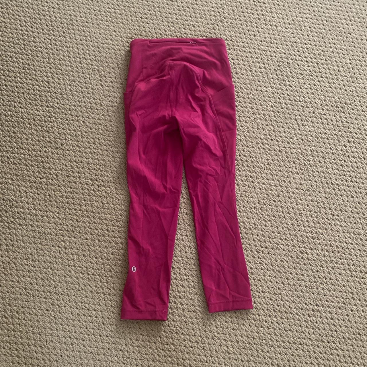 Lululemon Women's Pink Leggings | Depop