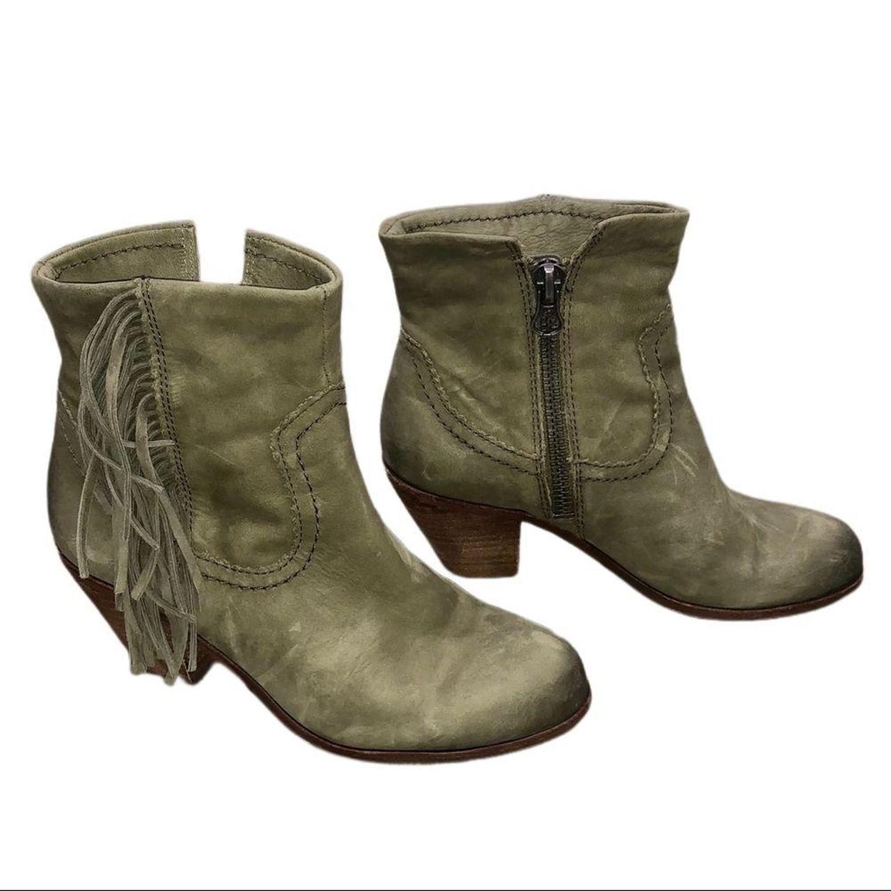 Sam Edelman Women's Green and Brown Boots