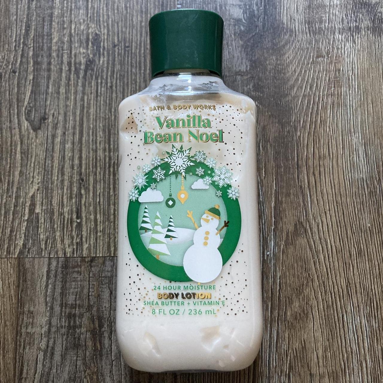 vanilla bean noel body lotion with shea butter and... - Depop