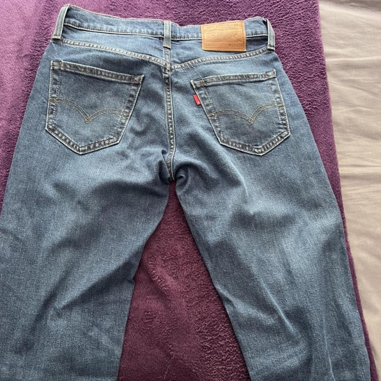 Levi 511 Jeans - W29 L32 - Slim Fit - Blue denim... - Depop