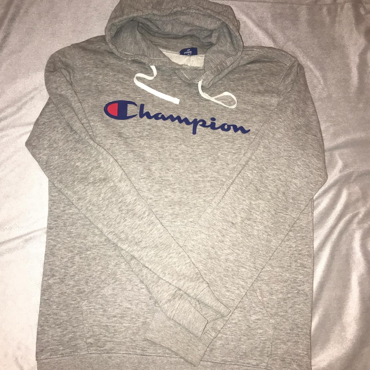 Medium men’s CHAMPION vintage hoodie, size medium... - Depop